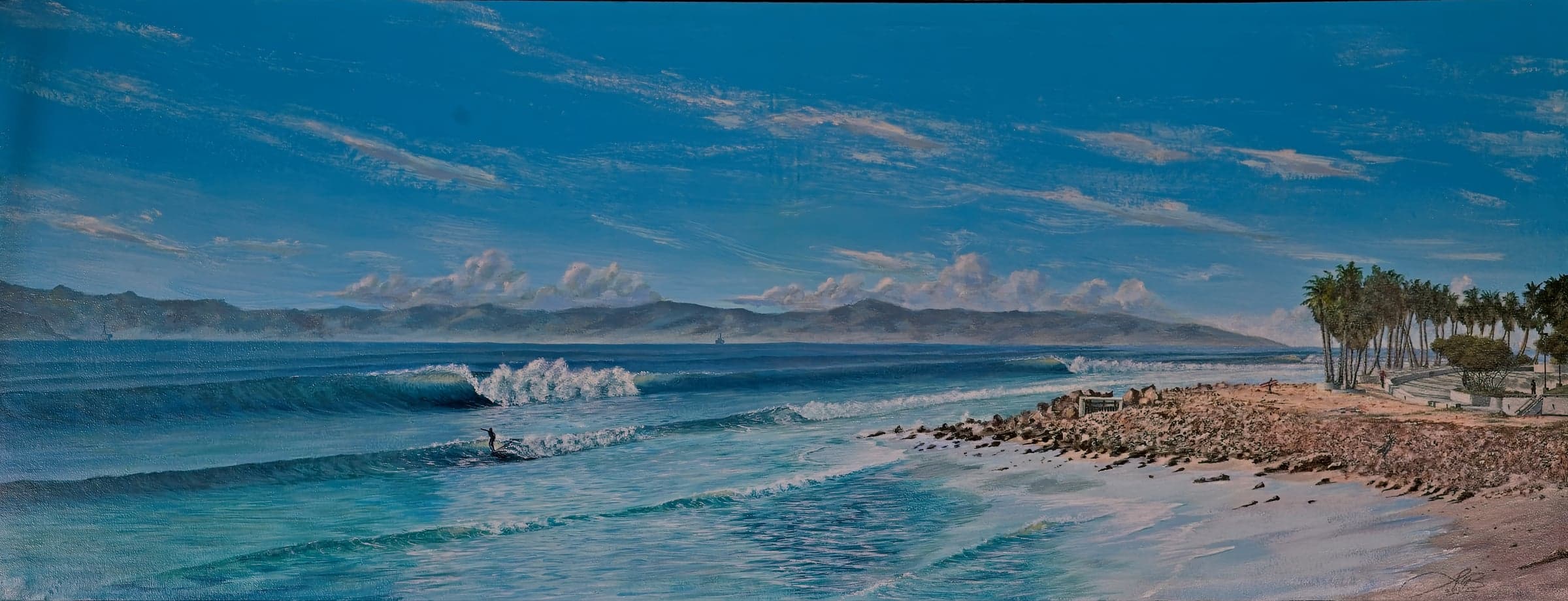 Painting by John Benscoter