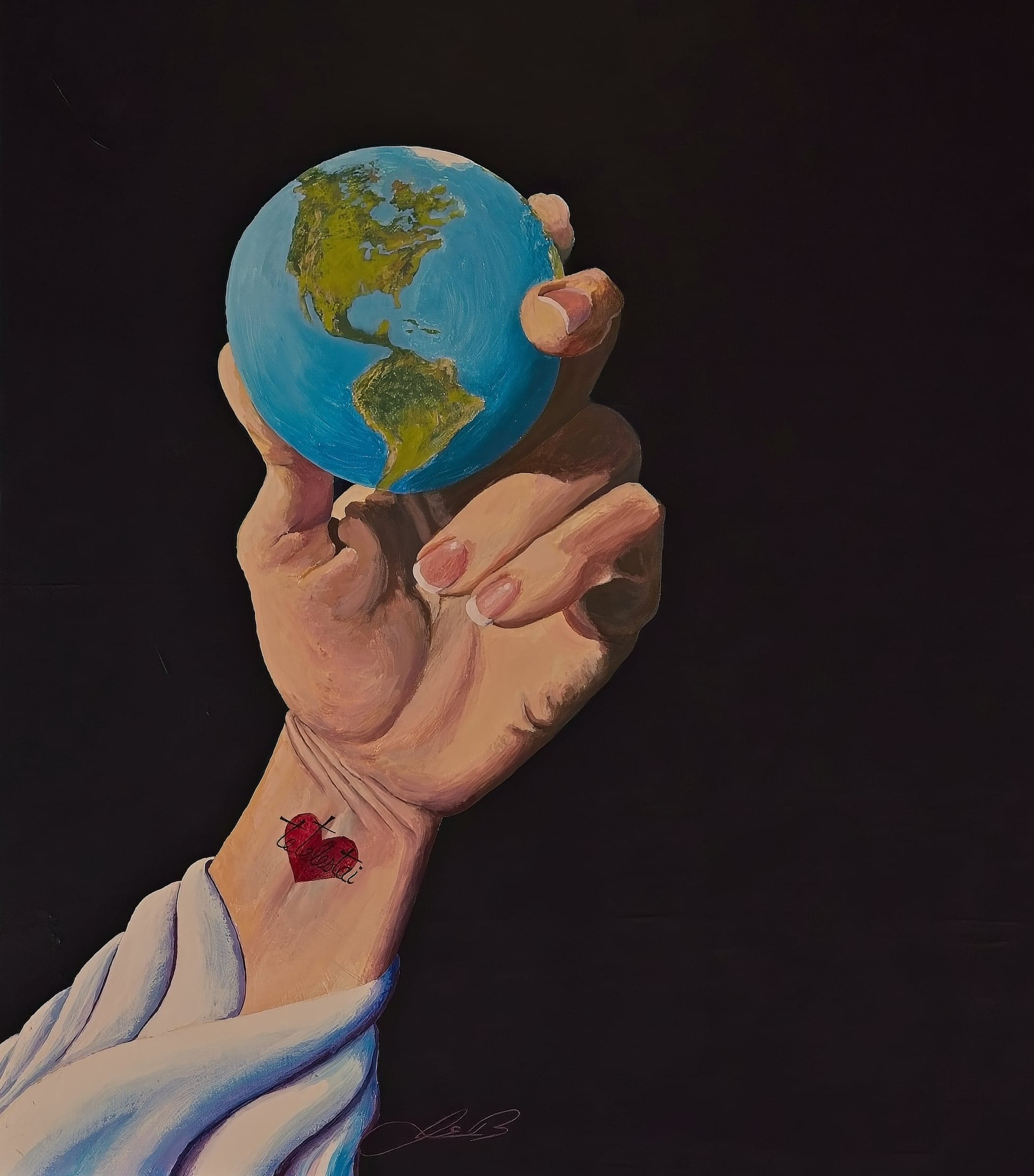 Painting by John Benscoter