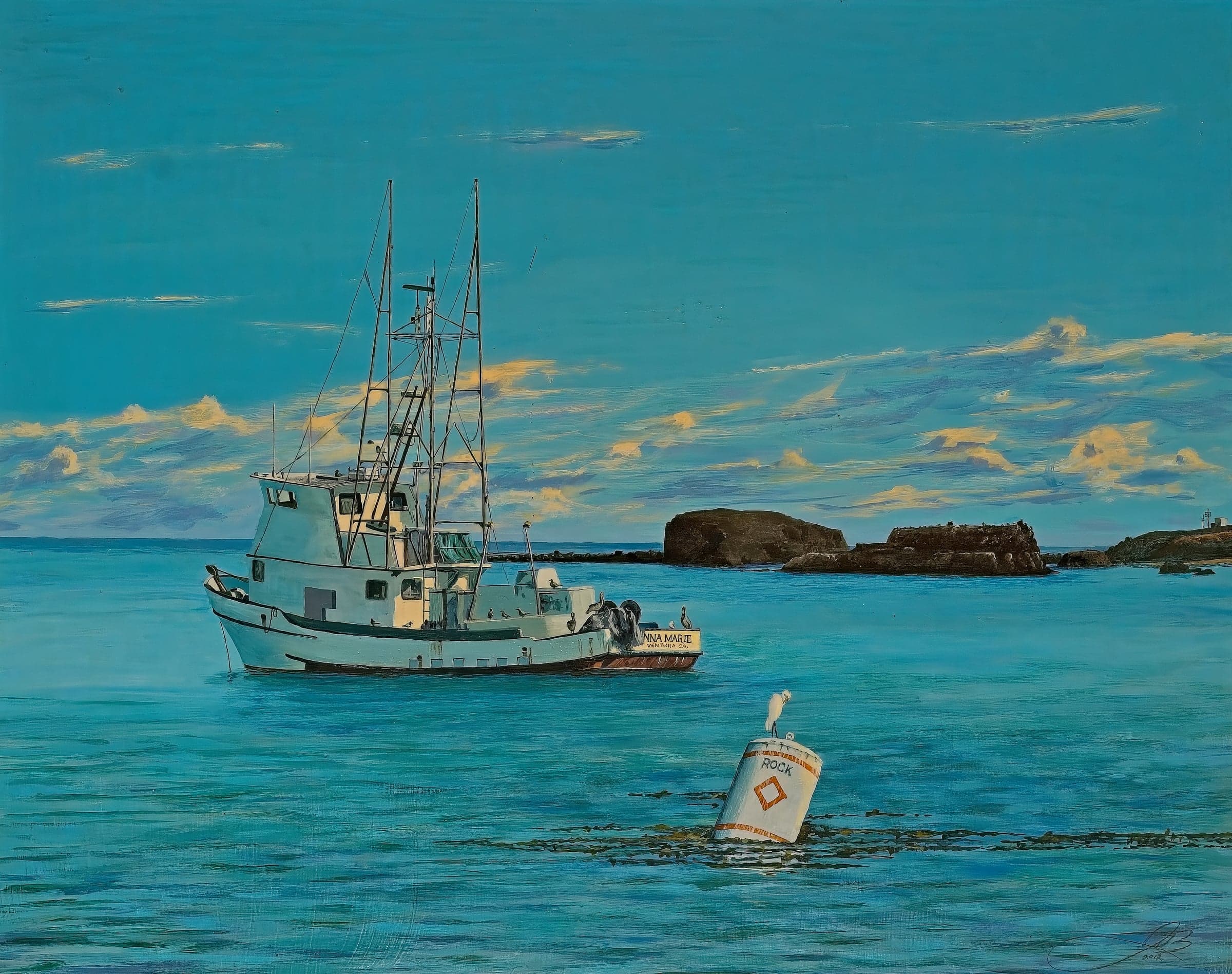 Painting by John Benscoter