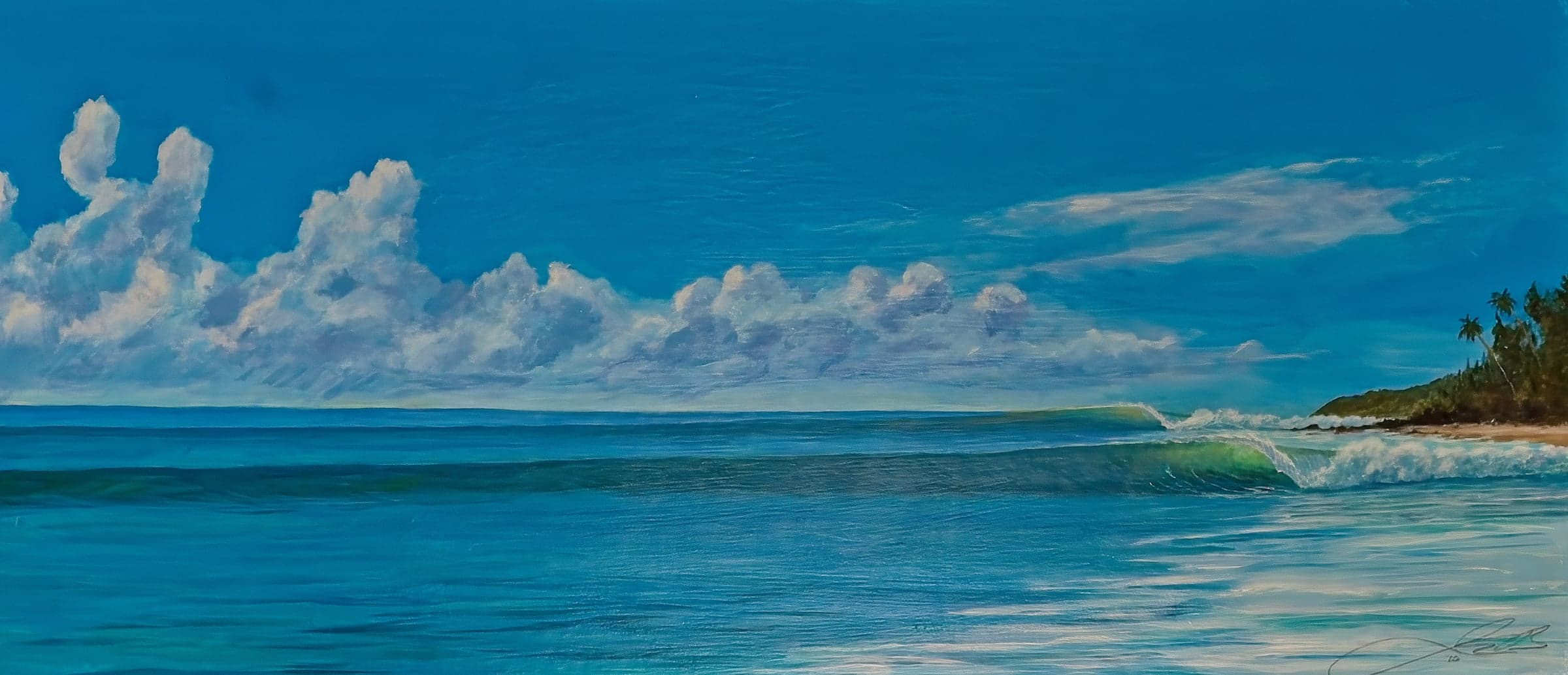 Painting by John Benscoter
