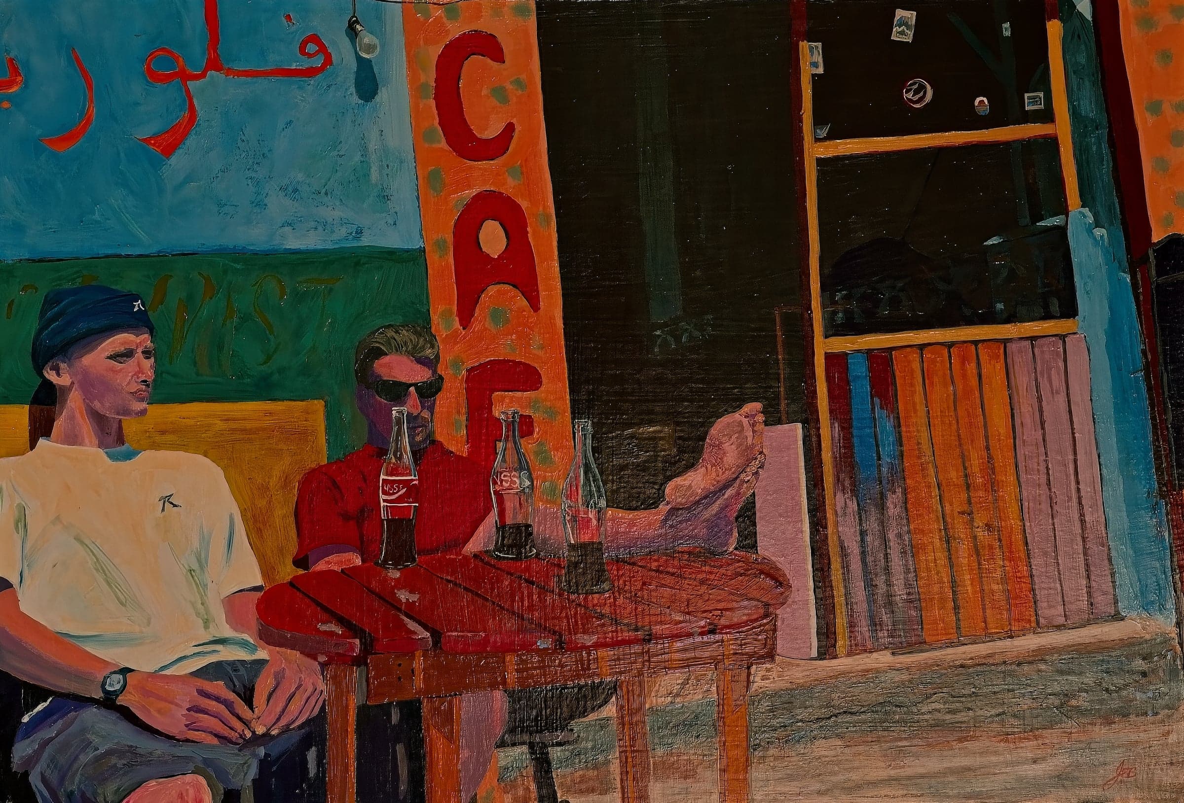 Painting by John Benscoter