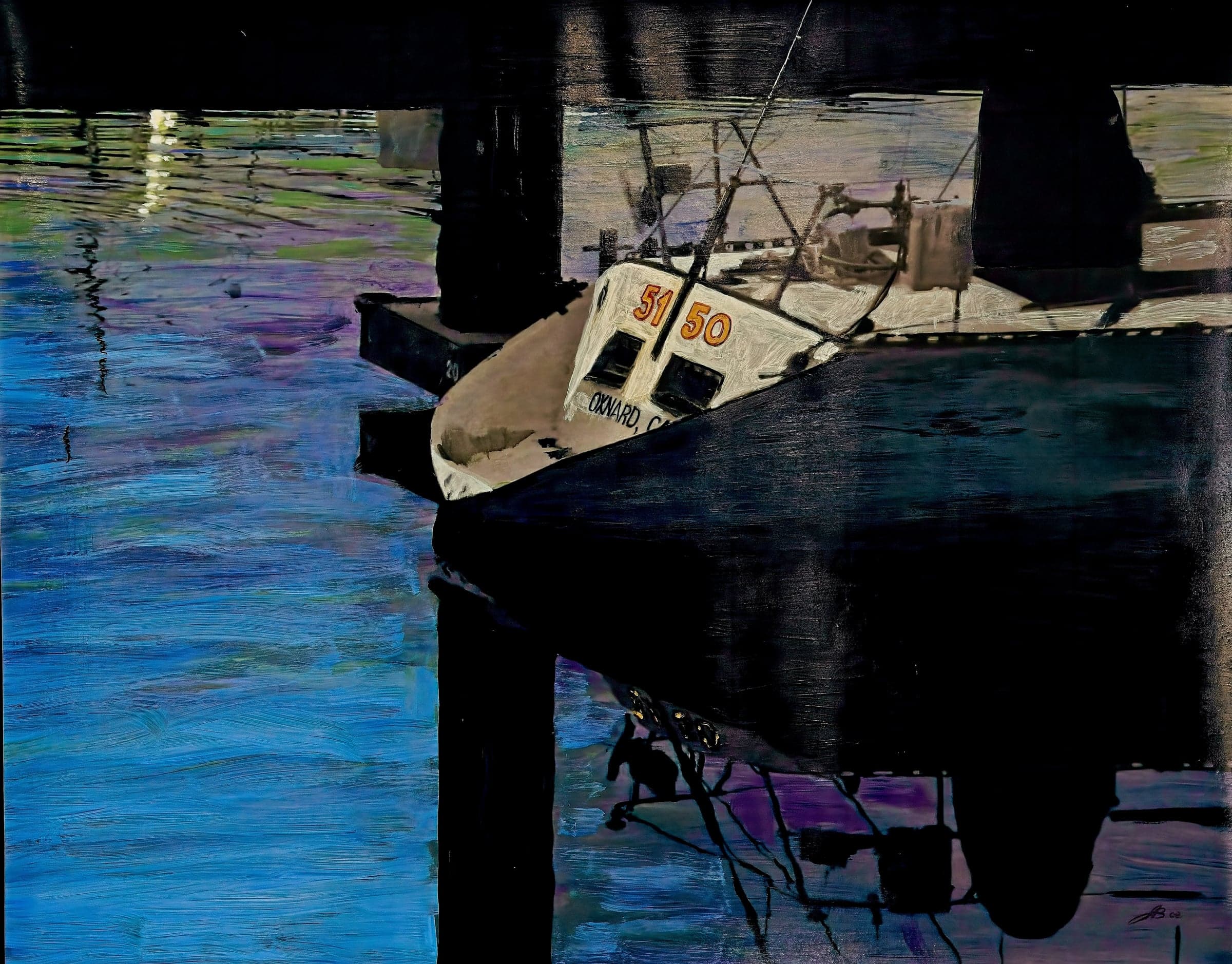 Painting by John Benscoter