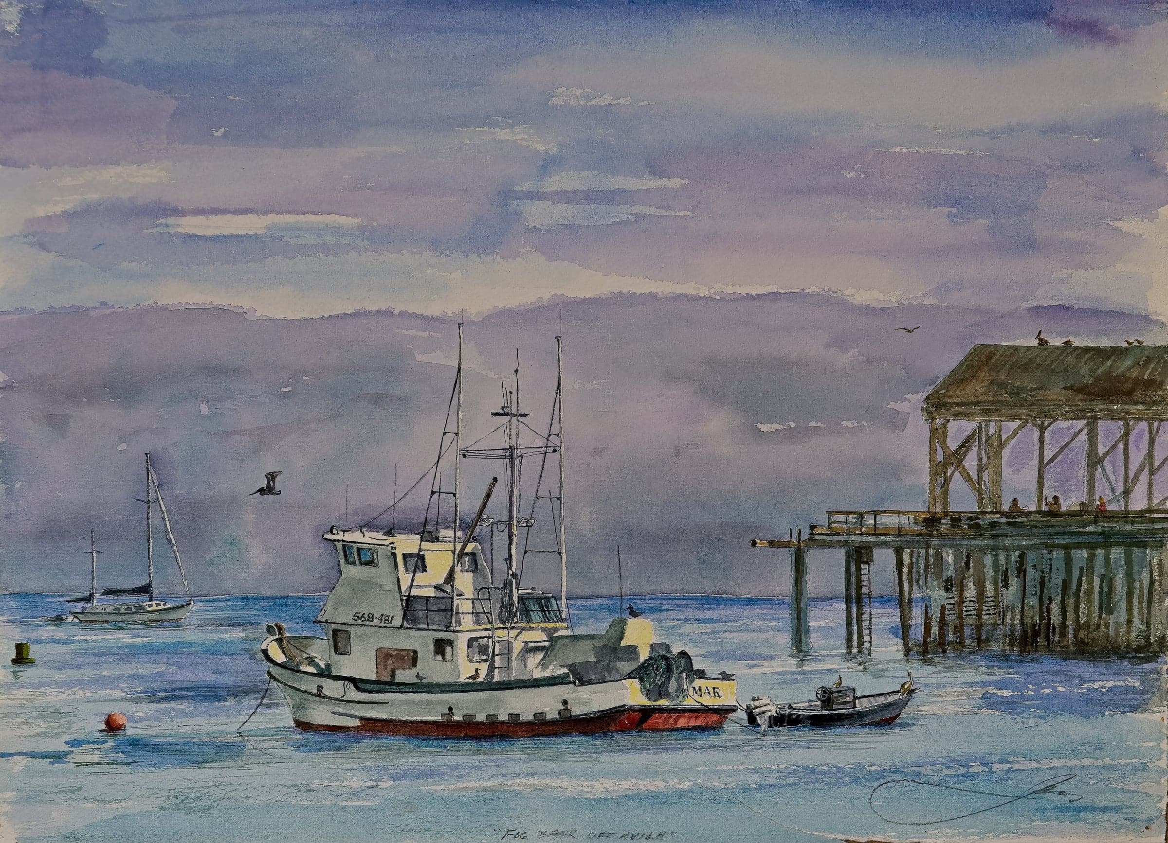 Painting by John Benscoter