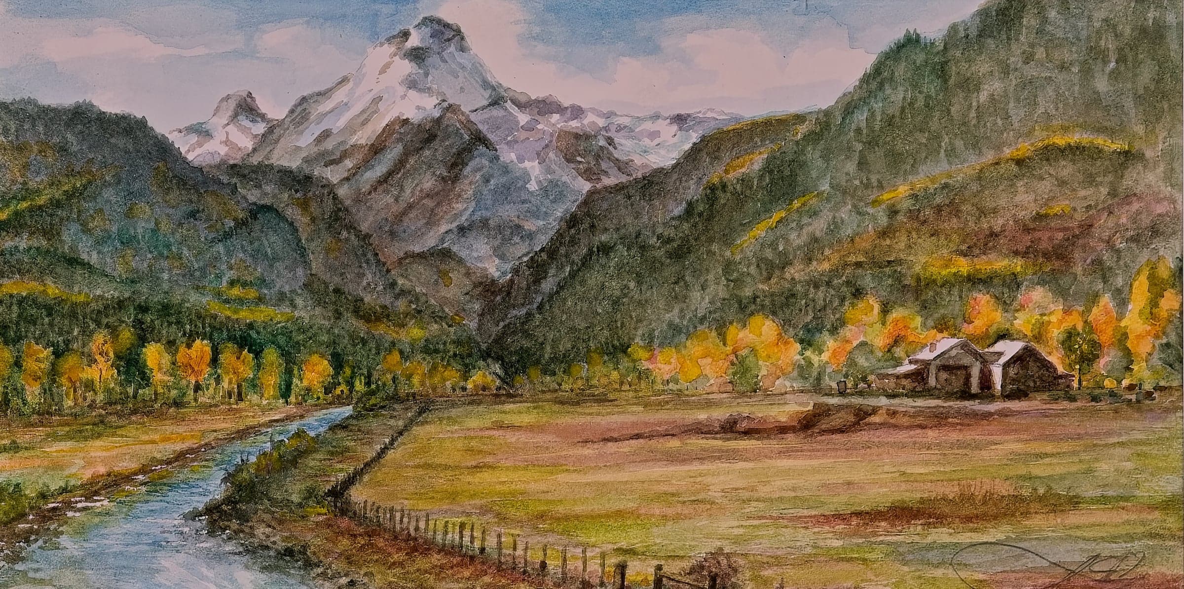 Painting by John Benscoter