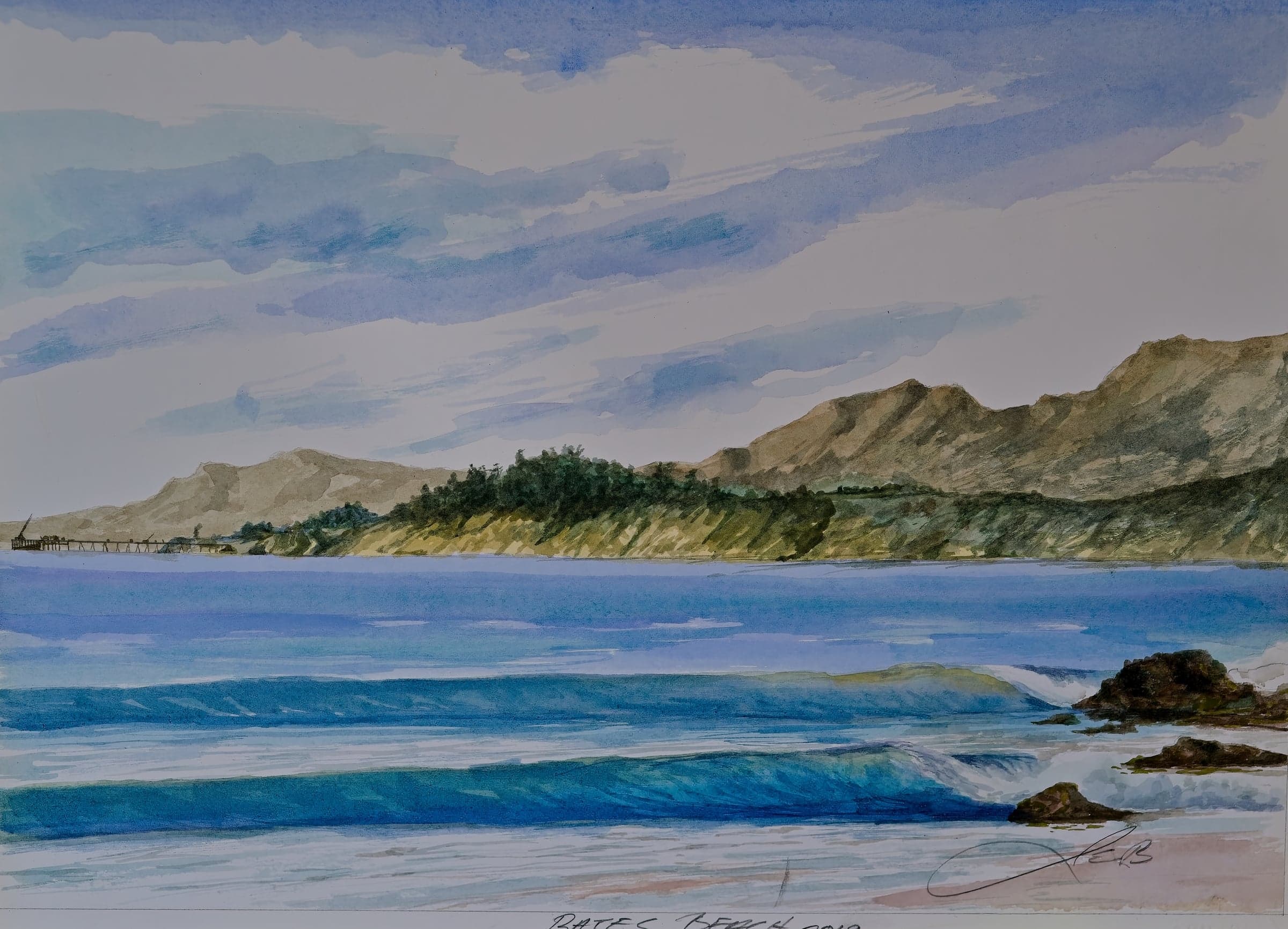 Painting by John Benscoter