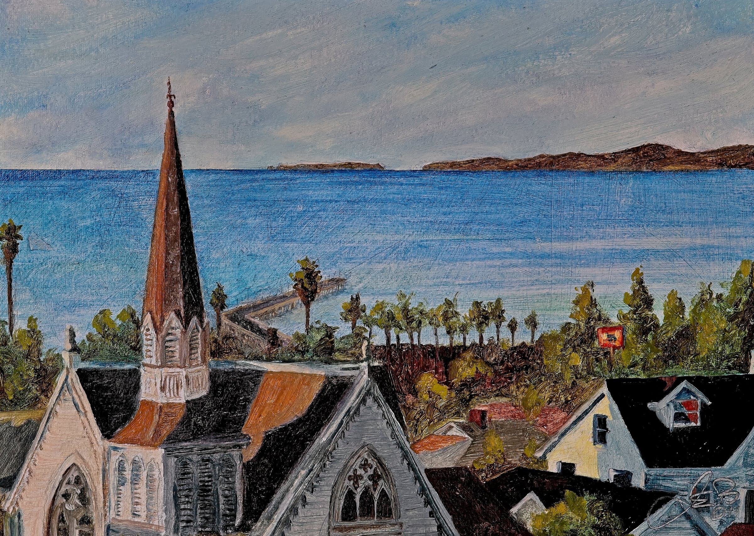 Painting by John Benscoter