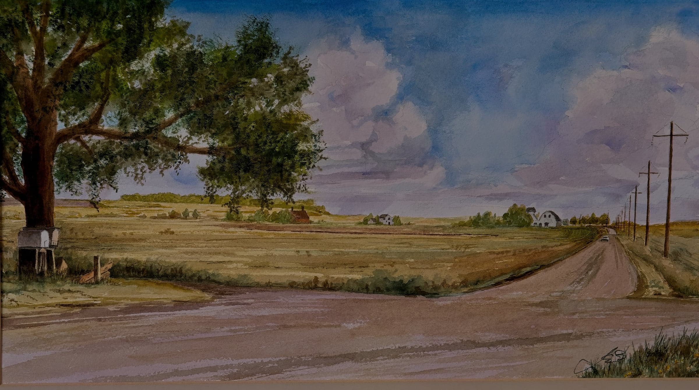 Painting by John Benscoter