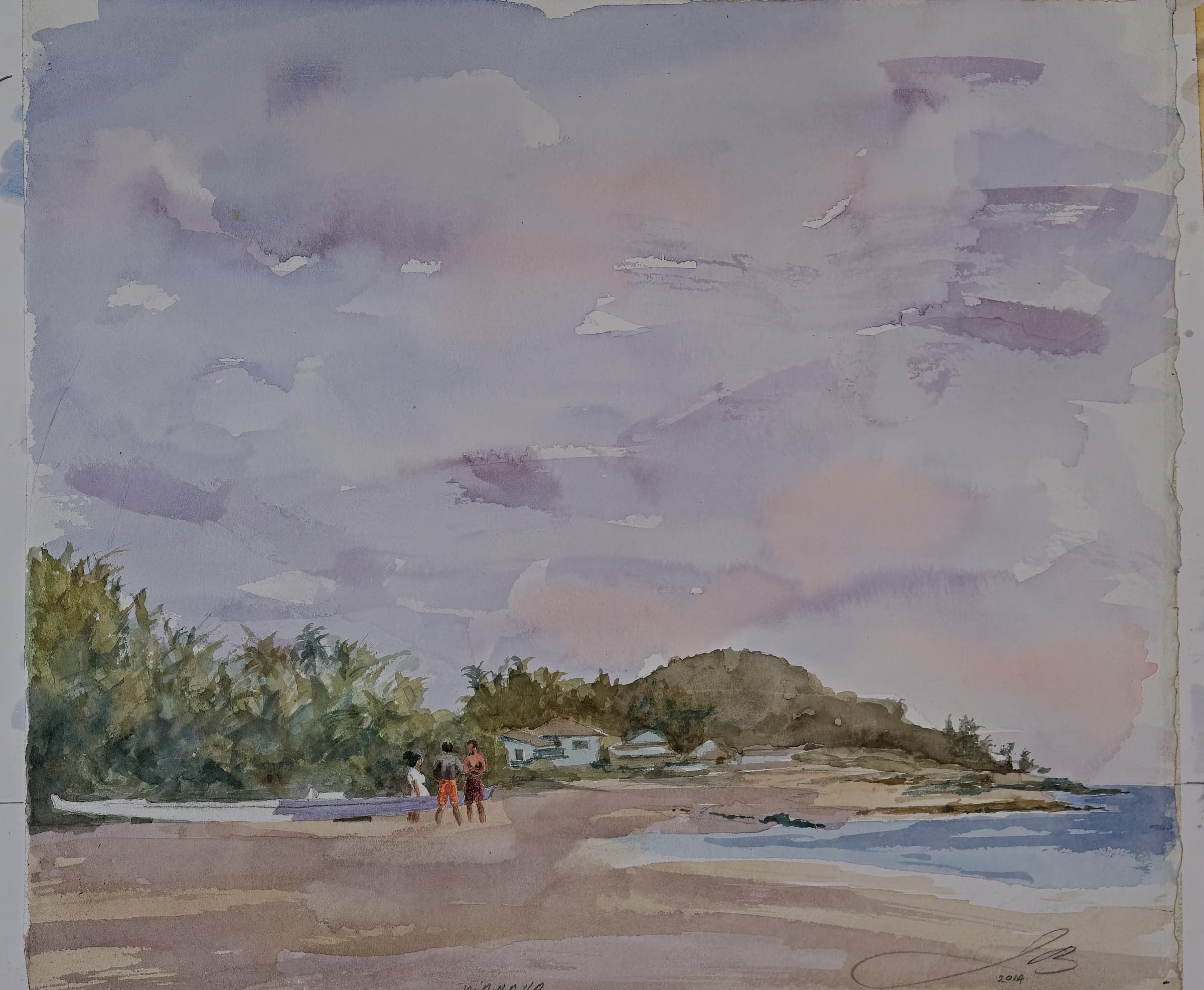 Painting by John Benscoter