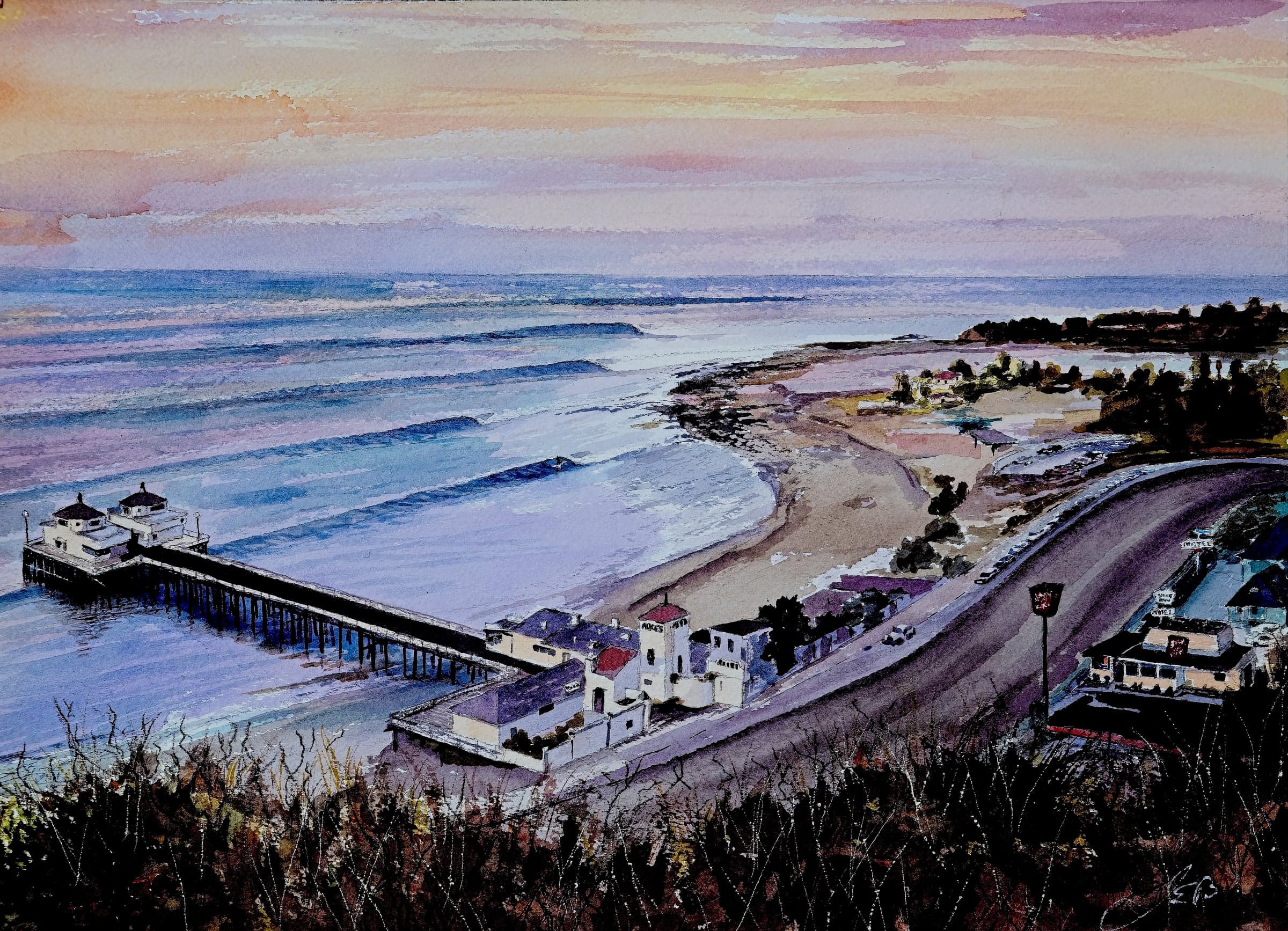 Painting by John Benscoter