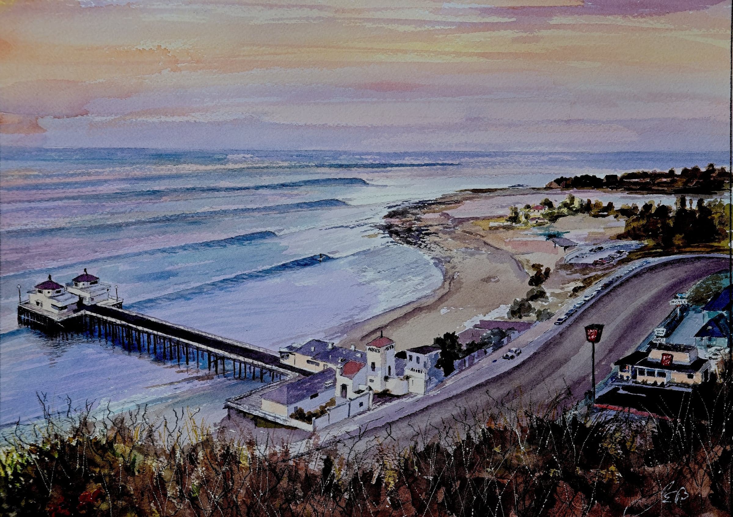 Painting by John Benscoter