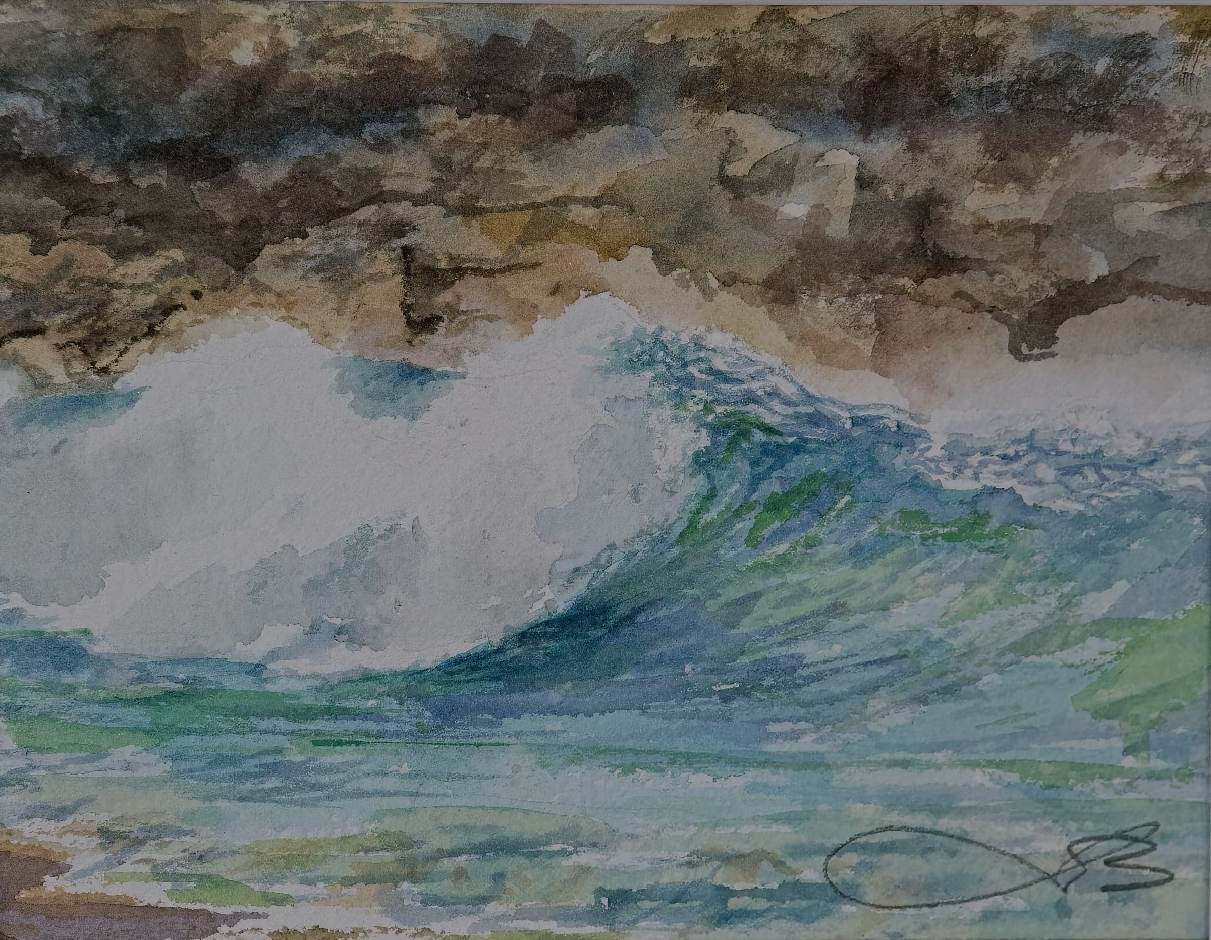 Painting by John Benscoter