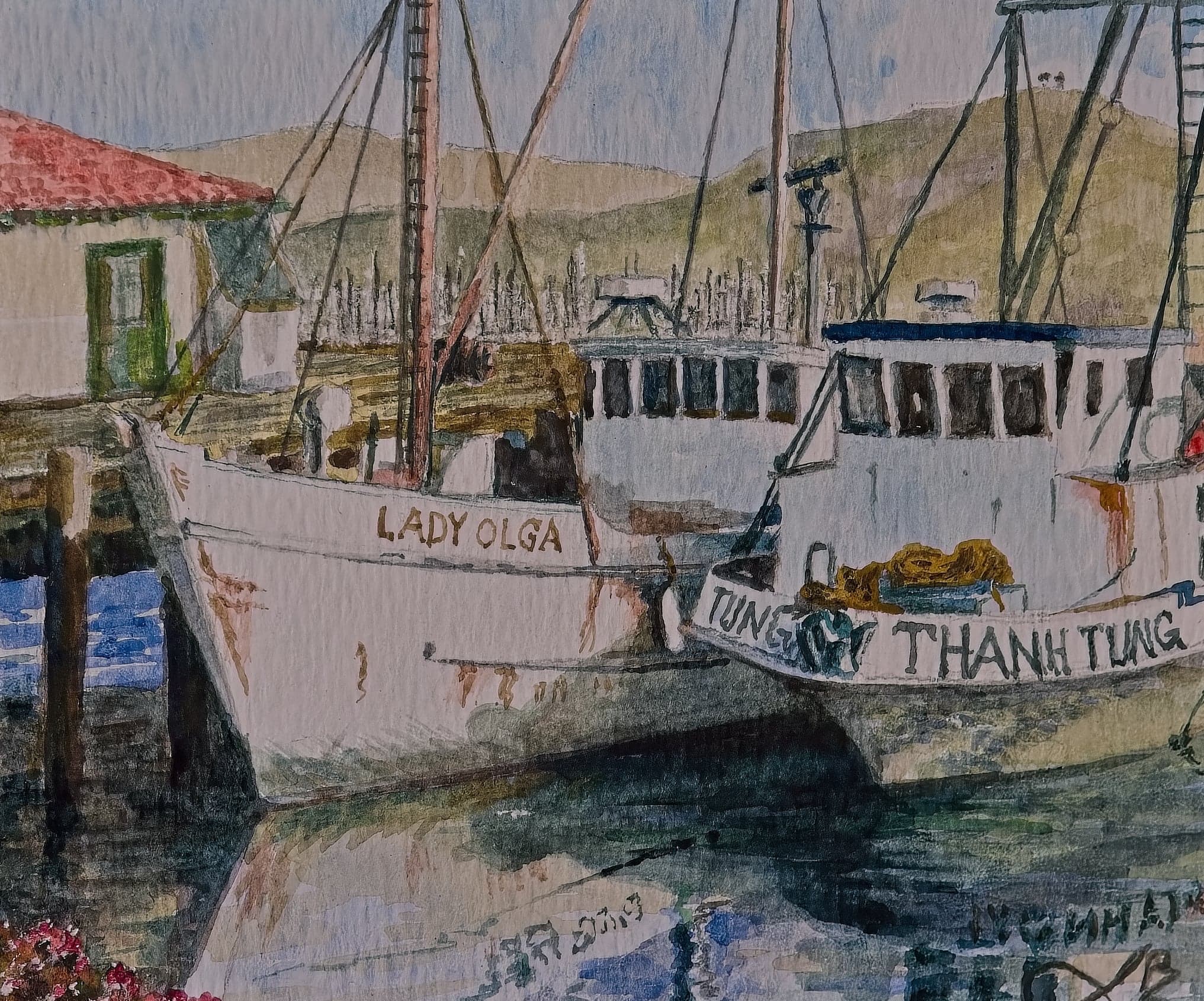 Painting by John Benscoter
