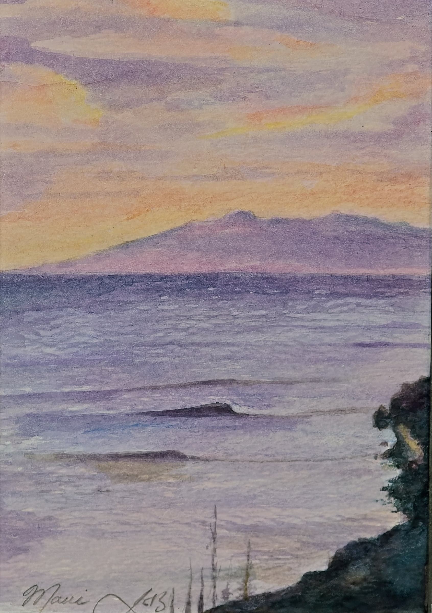 Painting by John Benscoter