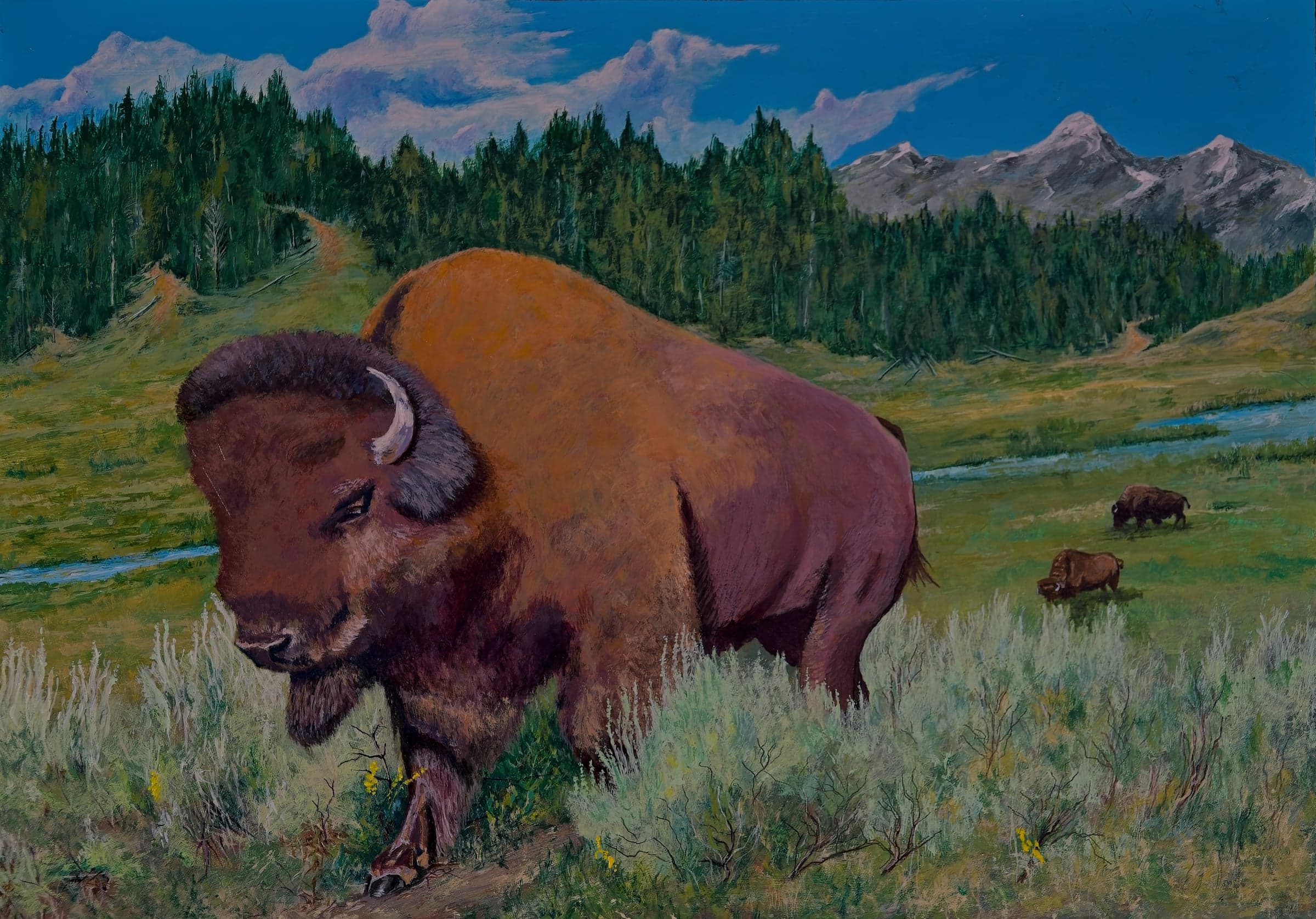 Painting by John Benscoter