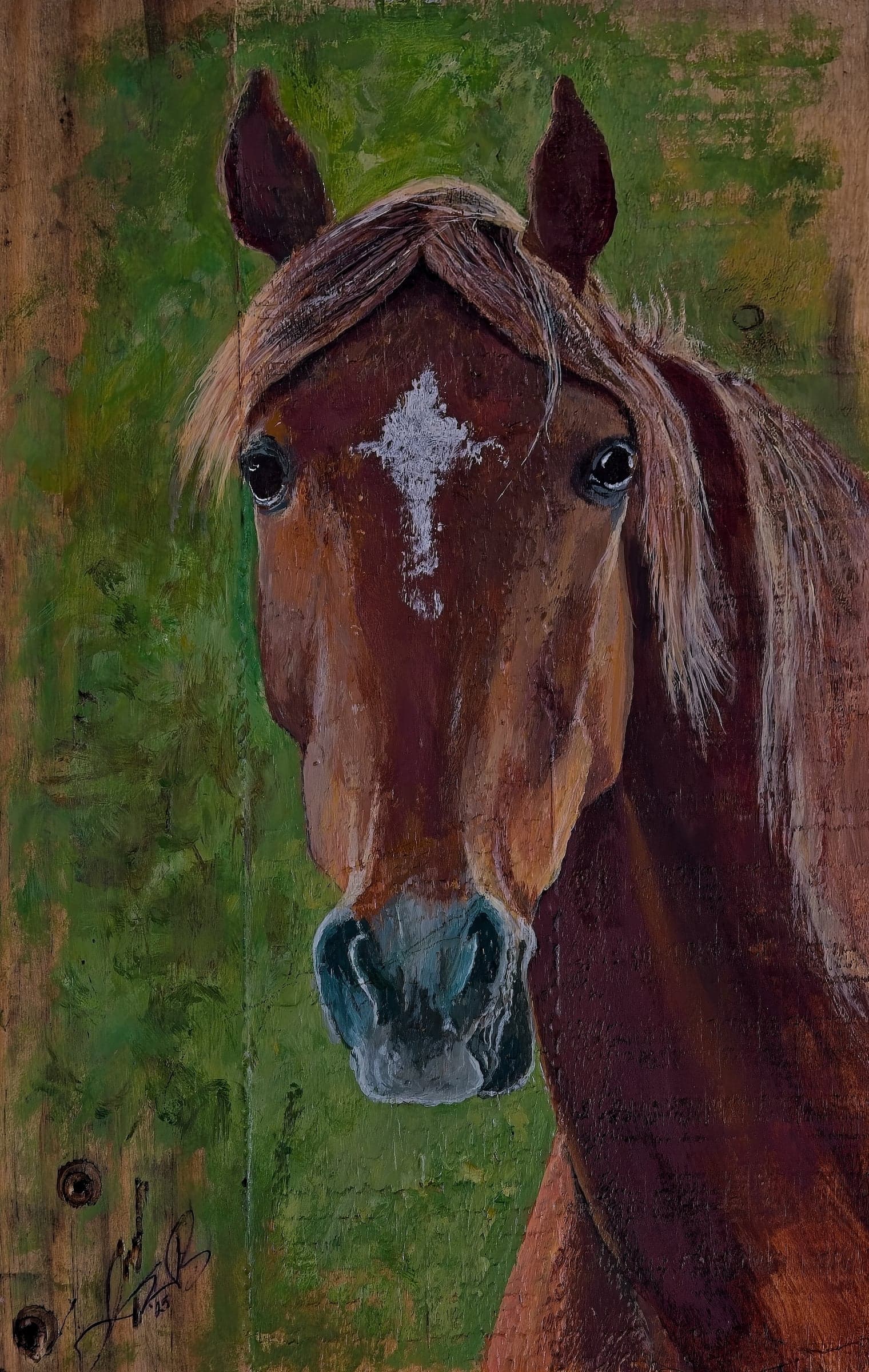 Painting by John Benscoter