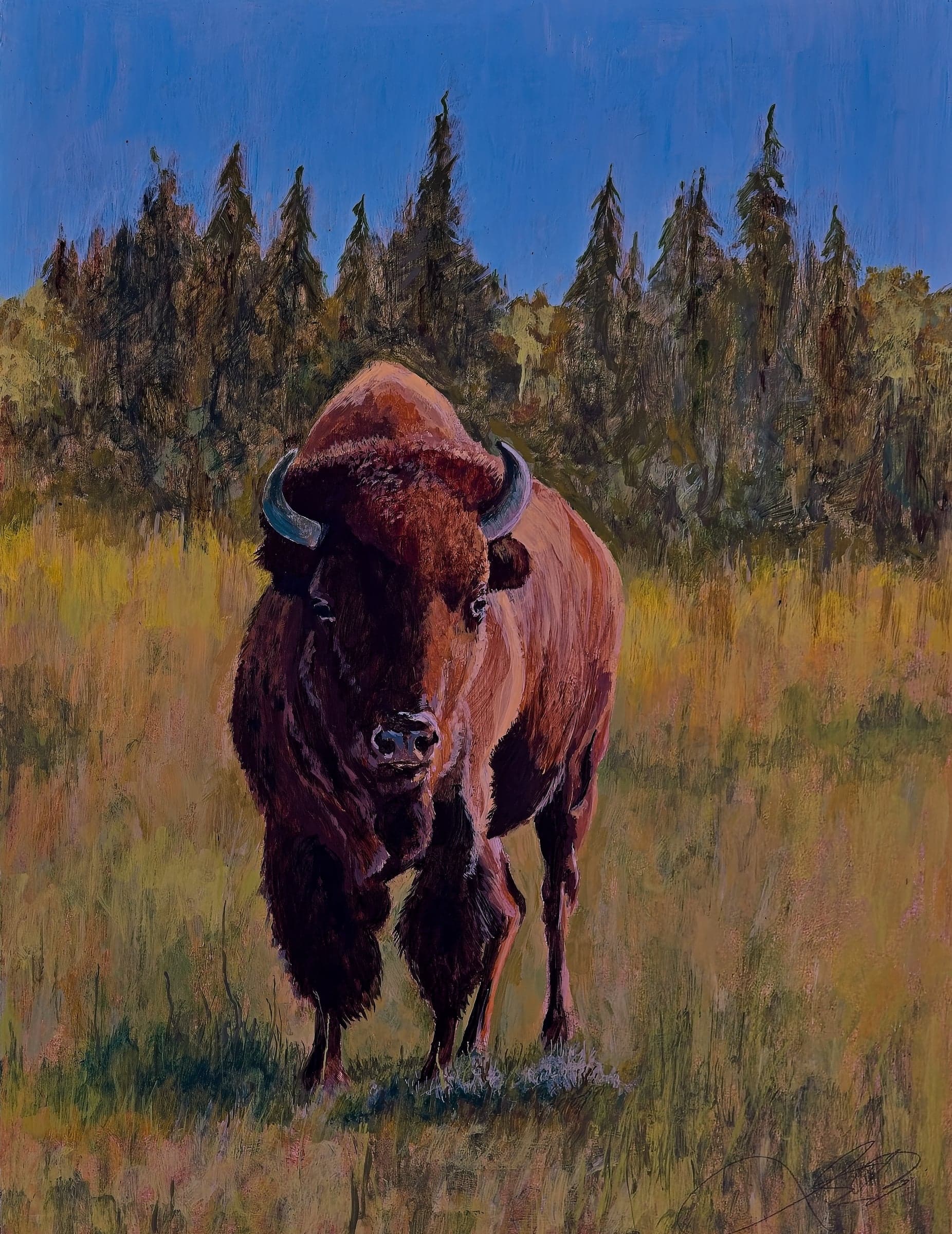 Painting by John Benscoter