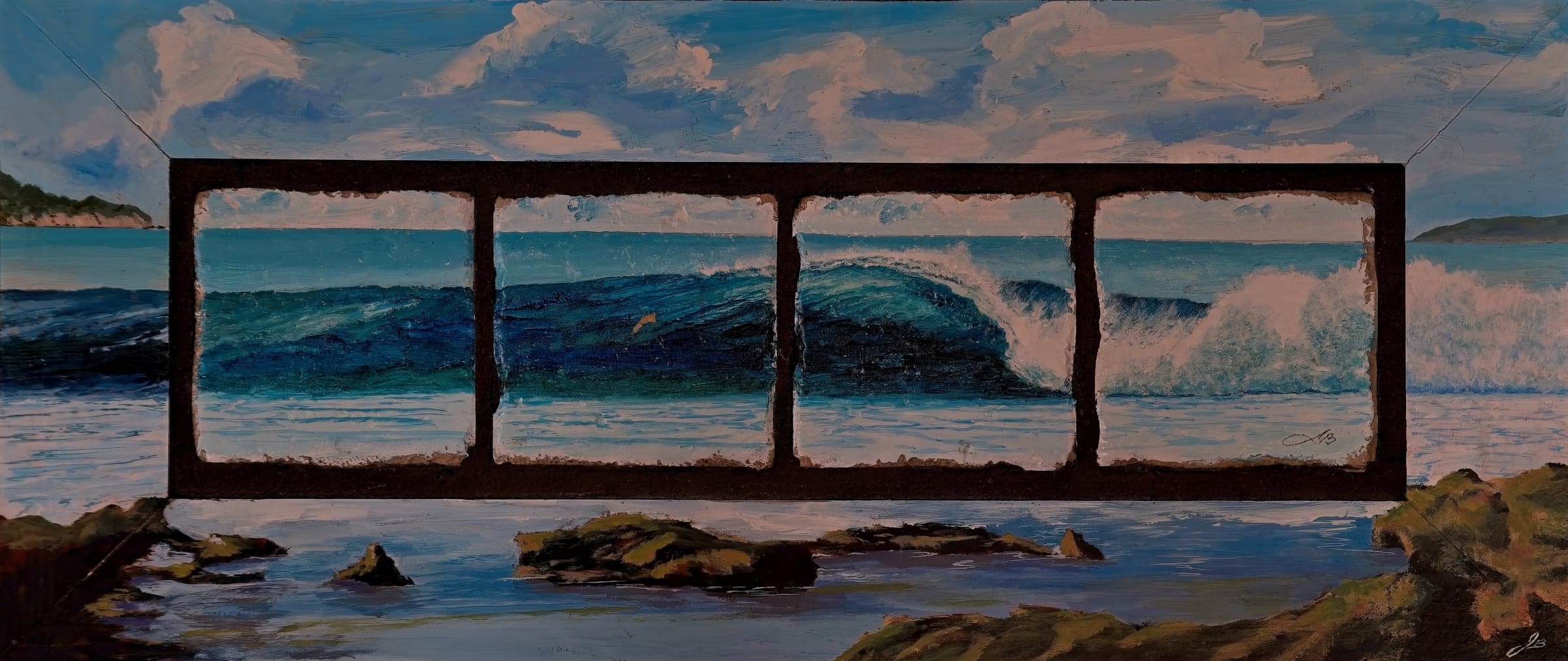 Painting by John Benscoter