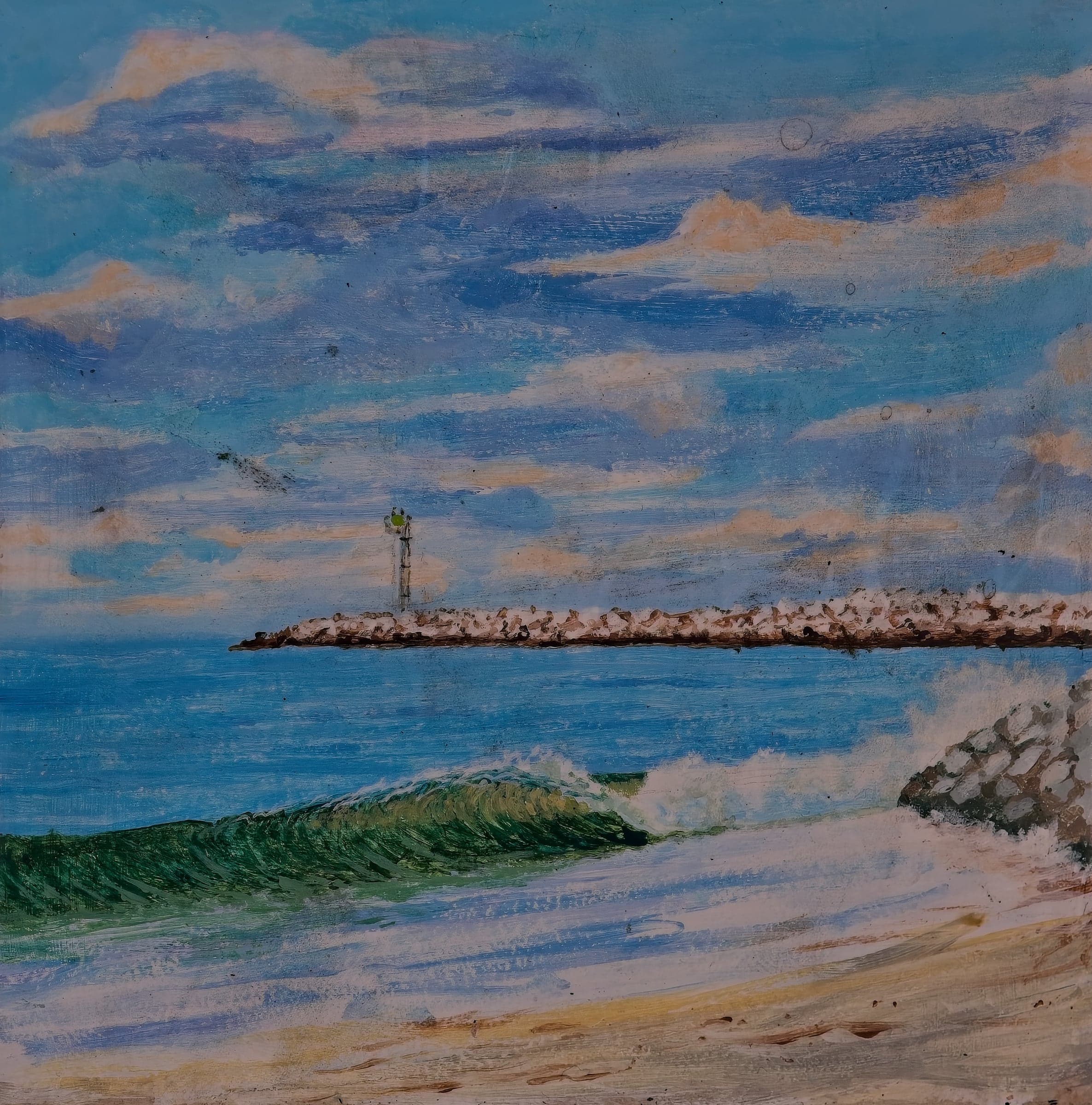 Painting by John Benscoter