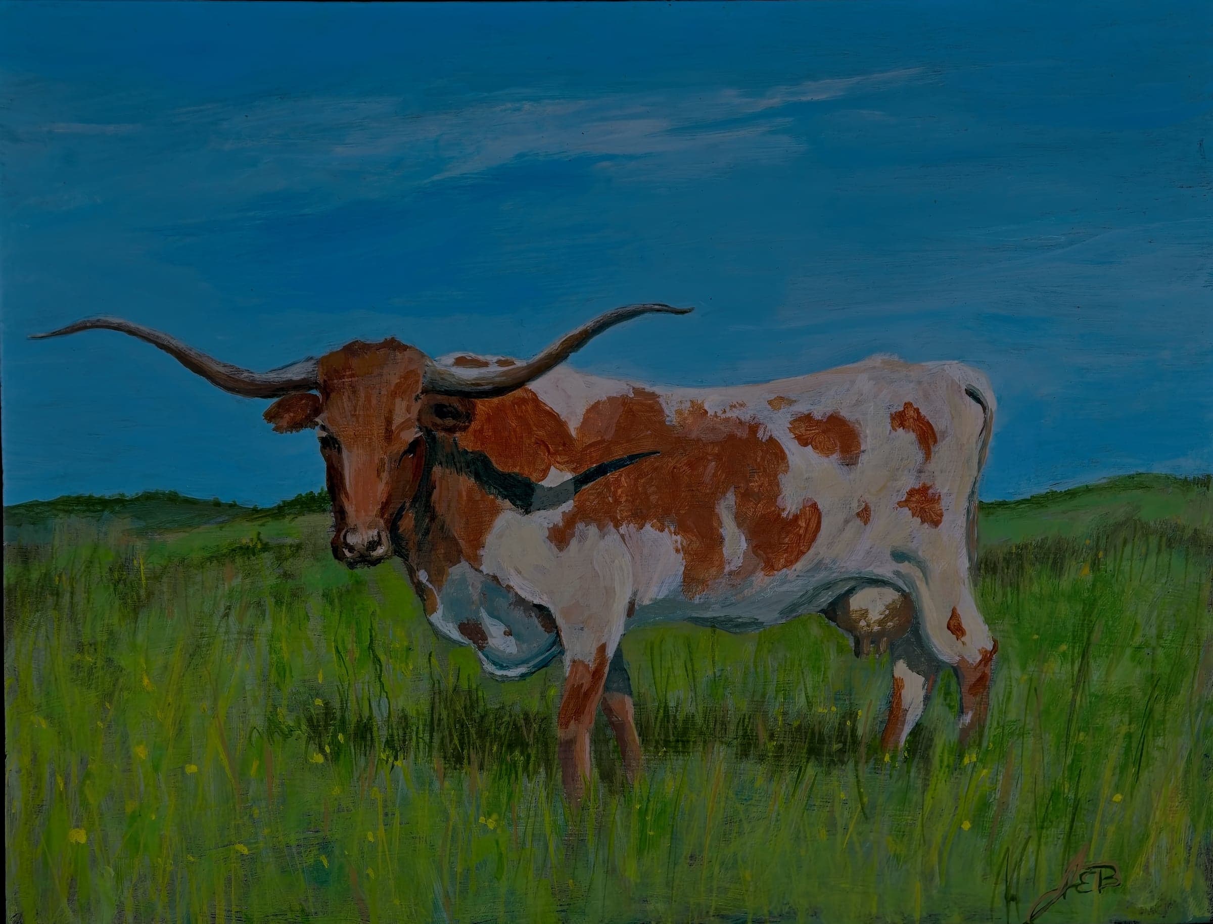 Painting by John Benscoter