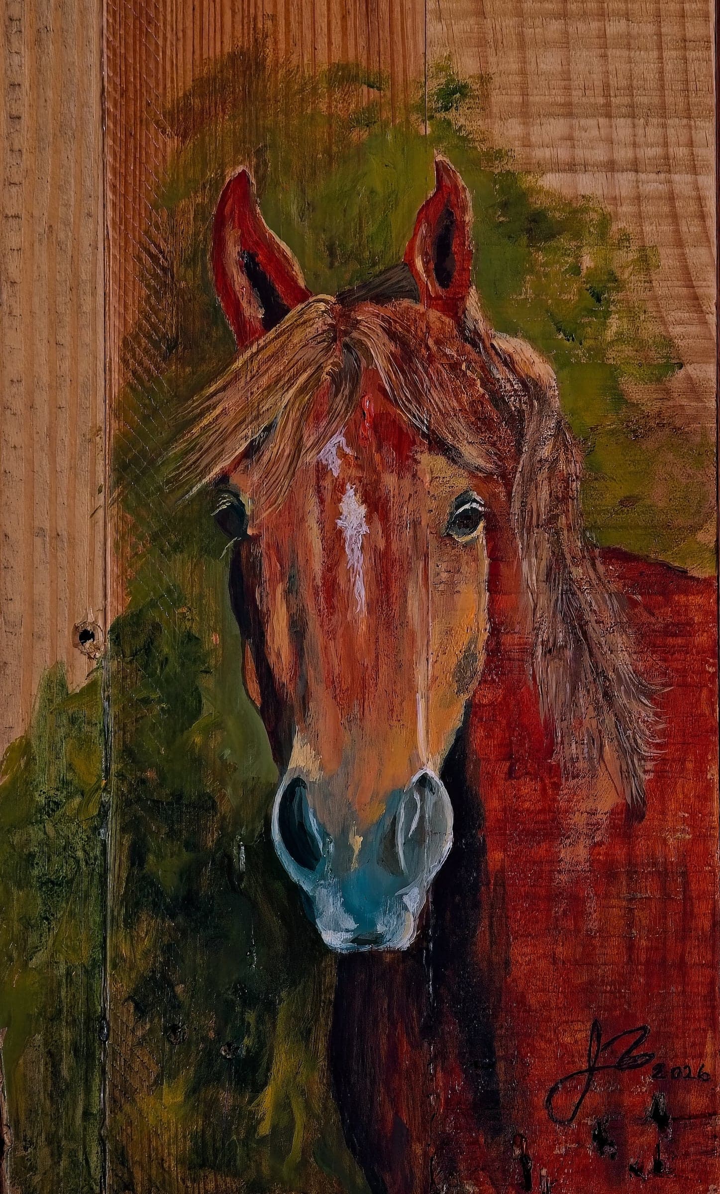 Painting by John Benscoter