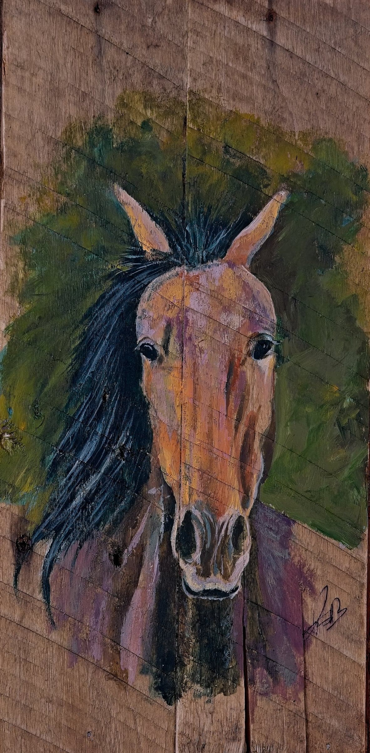 Painting by John Benscoter