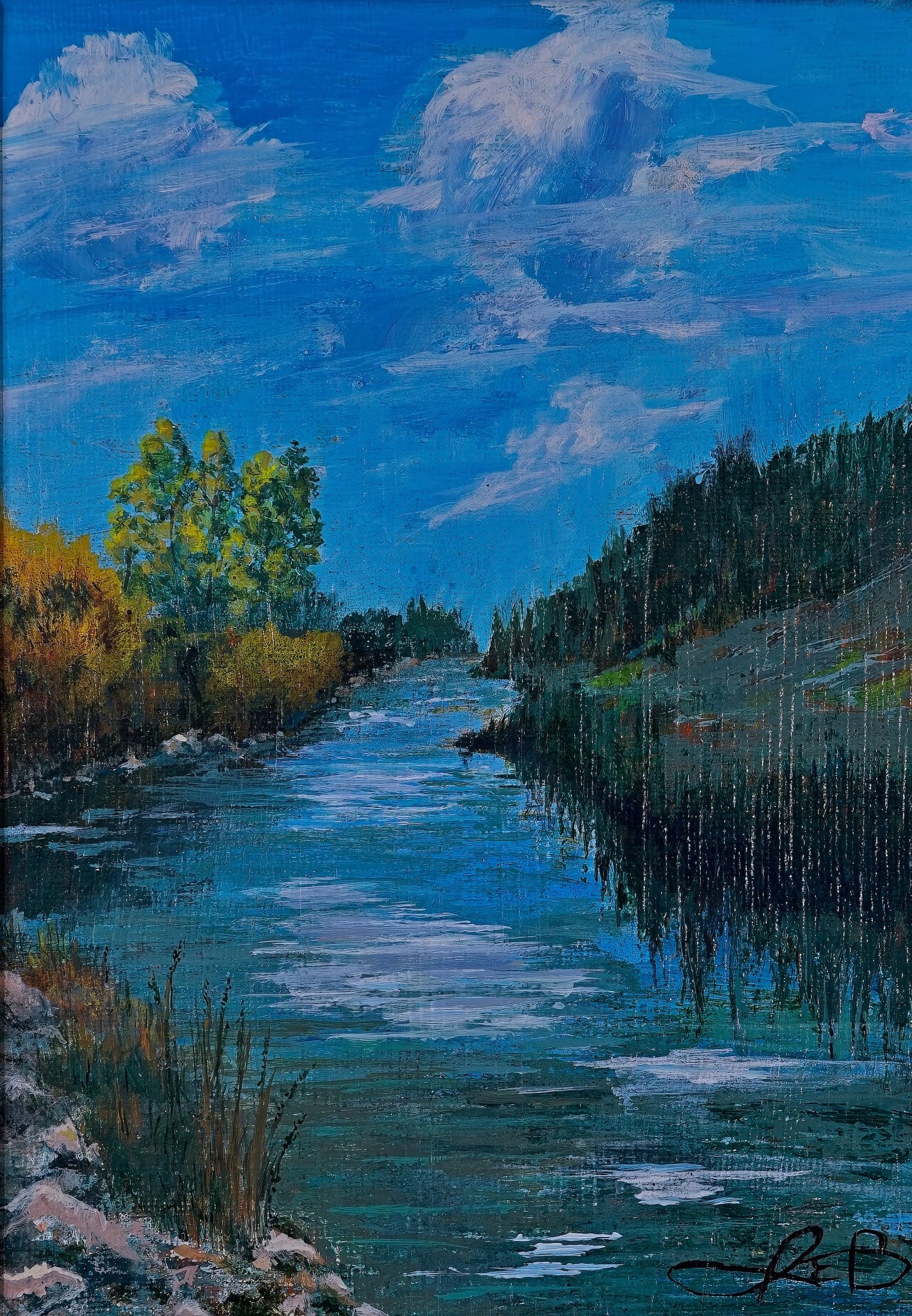 Painting by John Benscoter