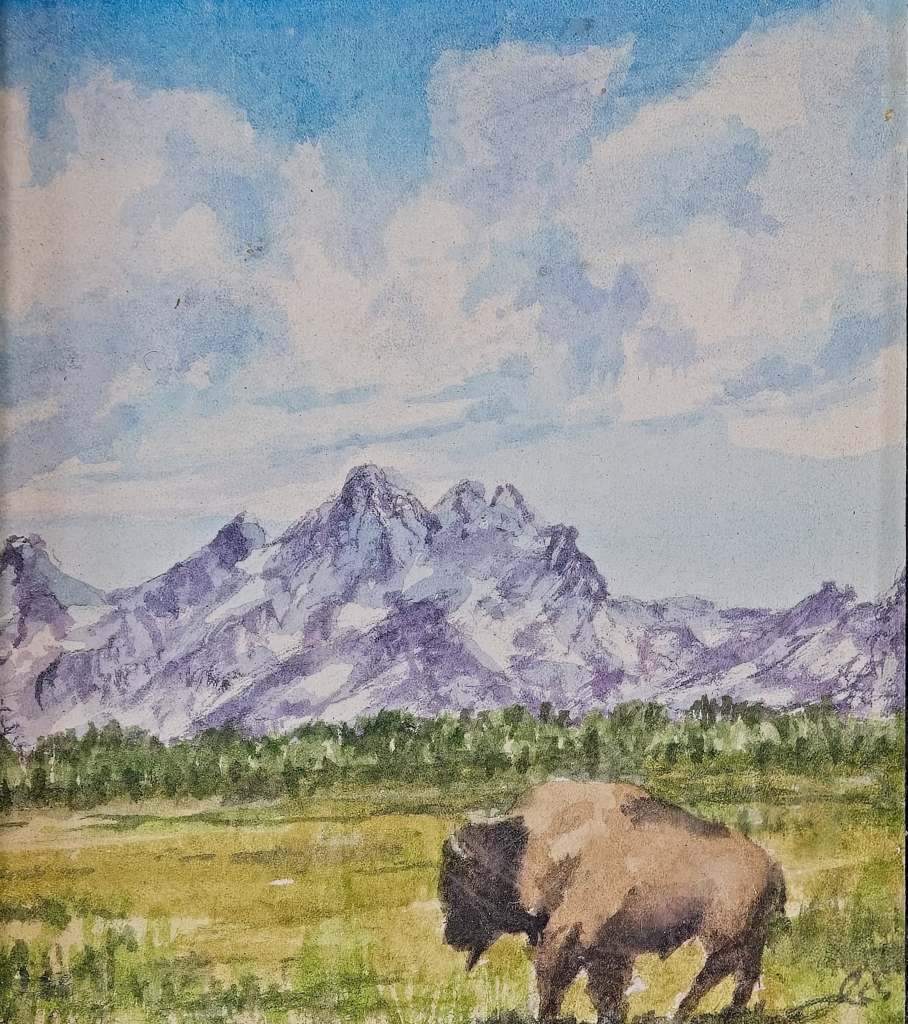 Painting by John Benscoter