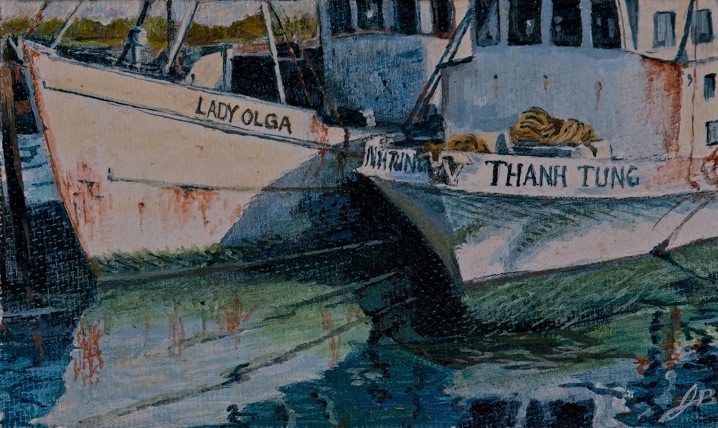 Painting by John Benscoter